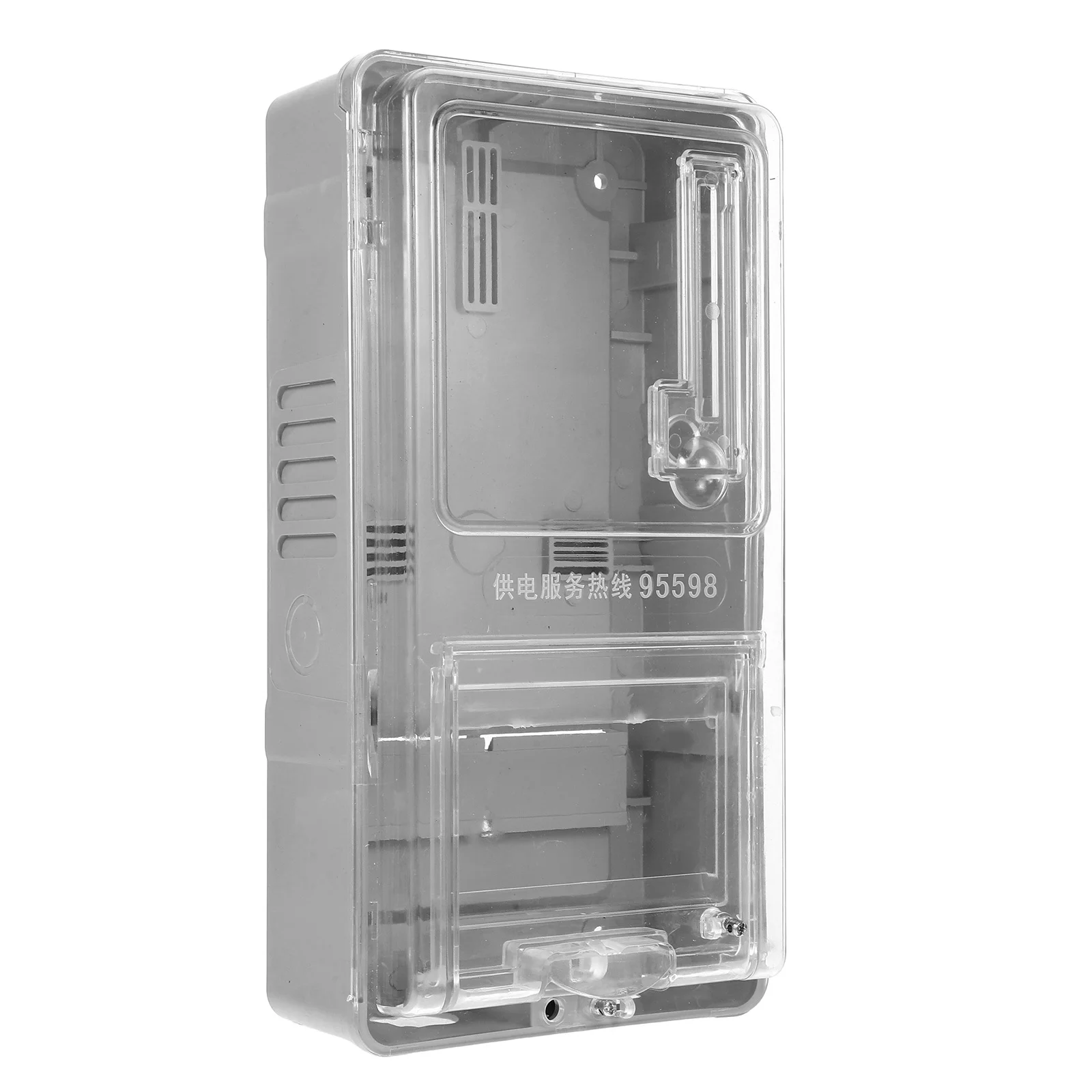

Electric Meter Box Cover Clear Design Longlasting Pc Material Waterproof Tamper Proof Home Distribution Protection