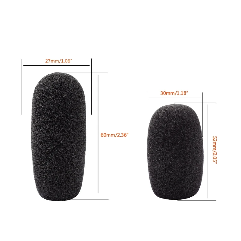 Para David Clark M-7 AH10-20 H10-60 H10-80 H20-10 Mic Muff/cubierta