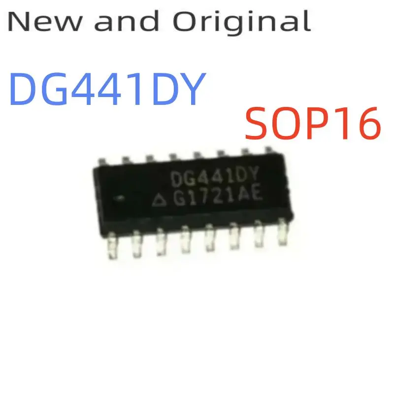 Dg441Dy Sop16 Quad Spst Cmos Analog Switches