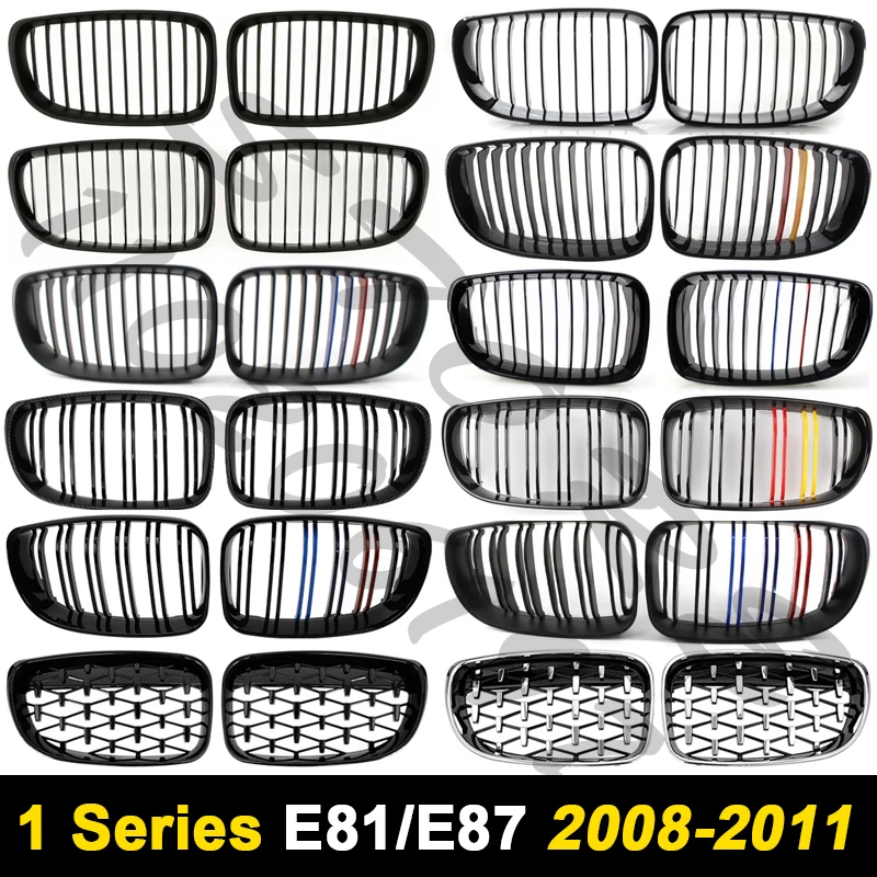 

Для 2008-2011 E81 E87 1-й серии BMW 116i 118i 120i 128i 130i 135i 120d 123d передняя решетка радиатора бампера сетка гоночная решетка