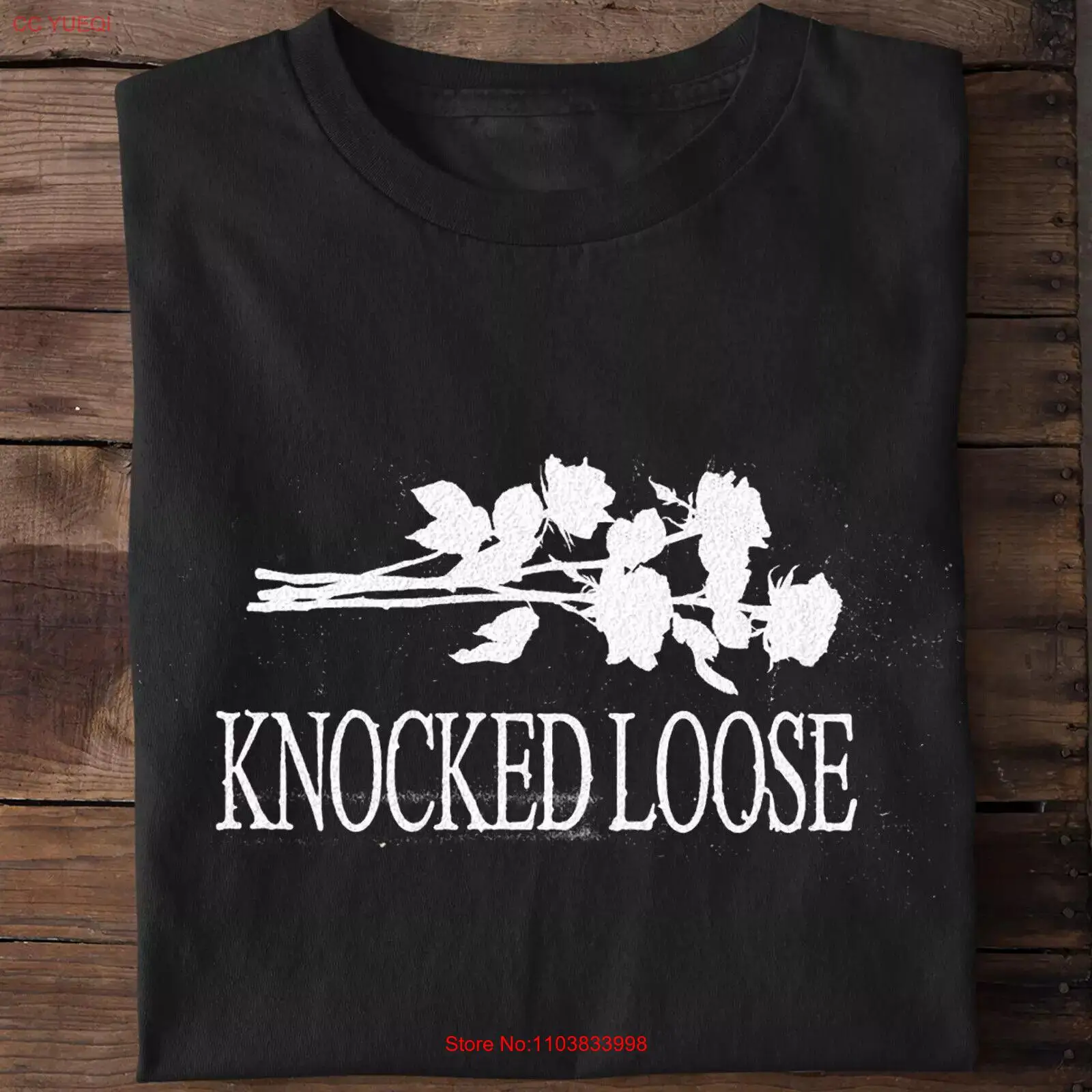 Rare Knocked Loose Basic Short Sleeve Cotton Black All Size Unisex T-Shirt