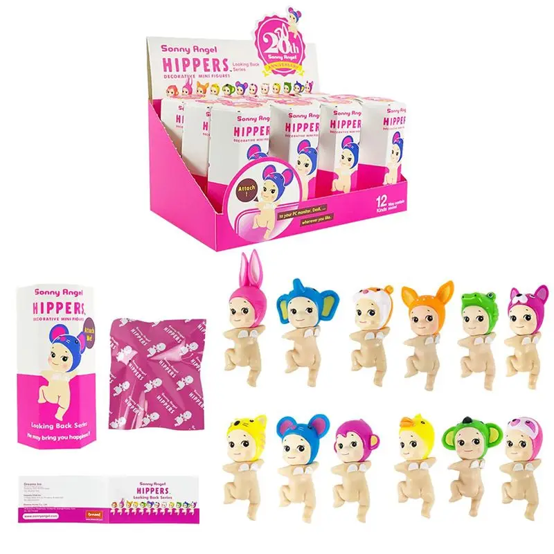 6/12pcs 소니 엔젤 벚꽃 봄 시리즈 블라인드 박스 시리즈 모델 한정 컬렉션 피규어 크리스마스 발렌타인 데이 선물 장난감