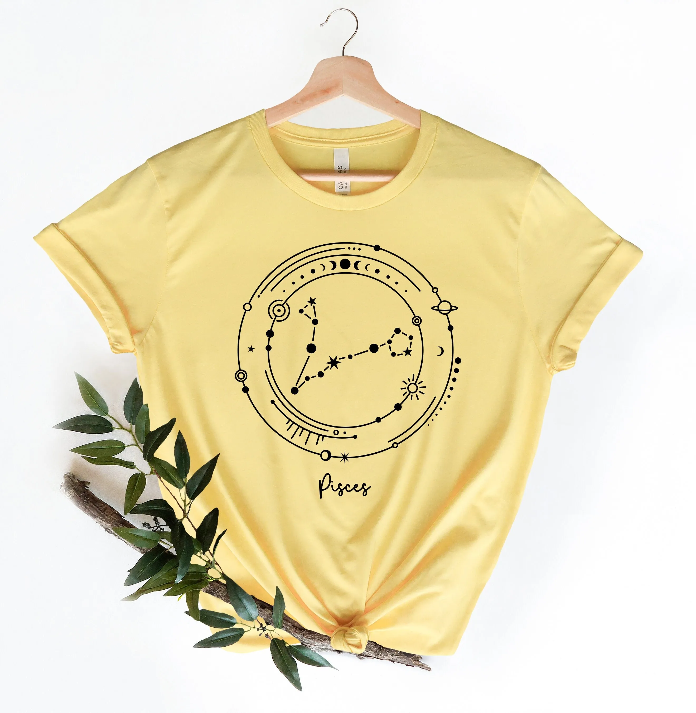 Zodiac Signs T Shirt Birthday s Astrology Horoscope Constellations Cancer