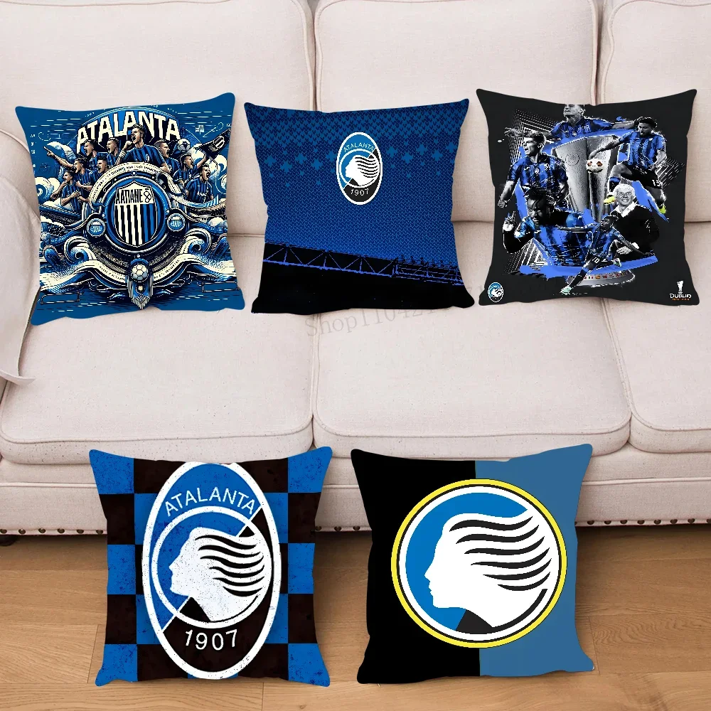 A-atalanta b-ergamasca calcio travesseiro quadrado quarto sofá lazer conforto almofada carro sala de estar decoração de casa