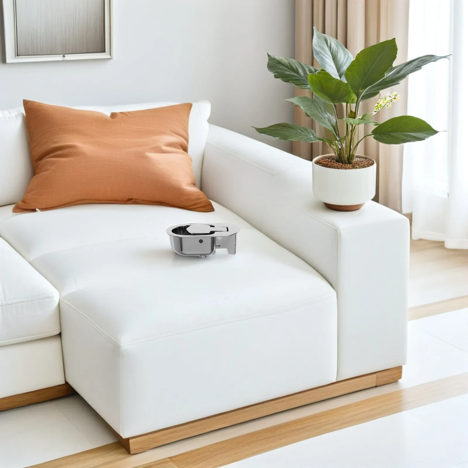 

Sofa Chair Handle Parts Recliner Replacement Furniture Pull Aluminum Alloy Cable Adjustable Easy Install