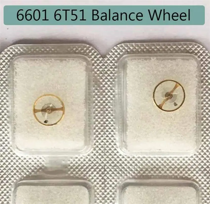 

Аксессуары для часов, оригинальный новый SF, подходит для 6601 6T51, балансировочное колесо для женщин, полный поворот с балансировочной пружиной в комплекте