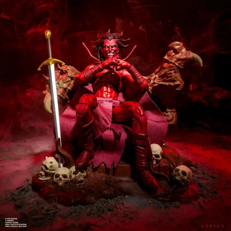 

Pre-sale 1/12 Scale Action Figures Comic Head Carving Hand Type Hell Throne Thousand Footed Bug Claw Model for Collection Gift