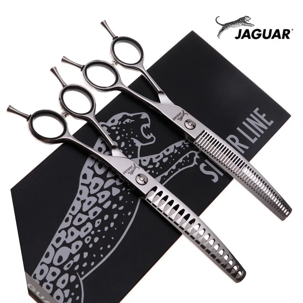 

JP 440C 7.0 inch Professional Dog Grooming Shears Curved Thinning Scissors for Dog Face Body Cutiing High Quality