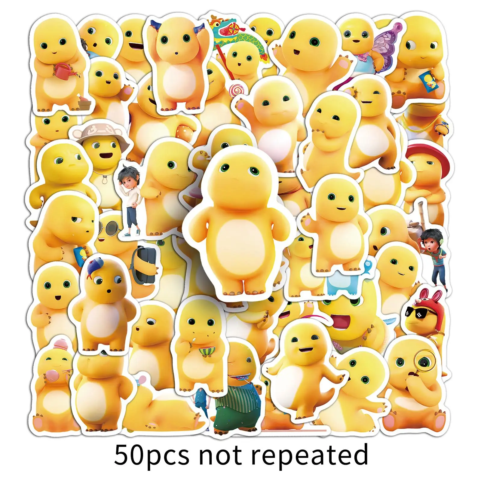 50 pezzi Kawaii NAILONG Anime ruolo adesivi cartoni animati impermeabili decorazione notebook chitarra mobile tazza d'acqua valigia giocattoli graffiti