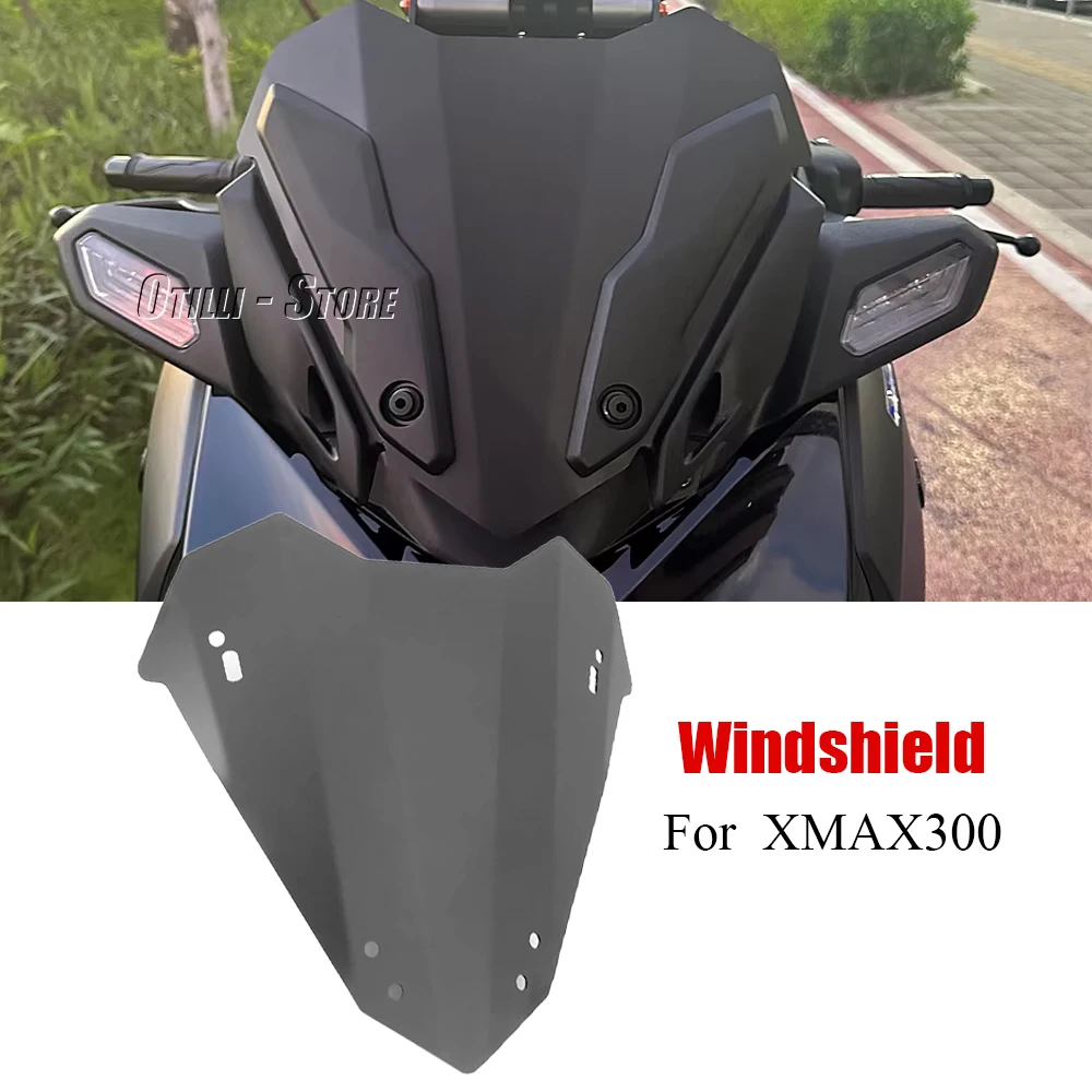 

New Motorcycle Windshield Windscreen Front Wind Deflector Guard For YAMAHA XMAX300 XMAX 300 X-MAX300 X-MAX 300 2023