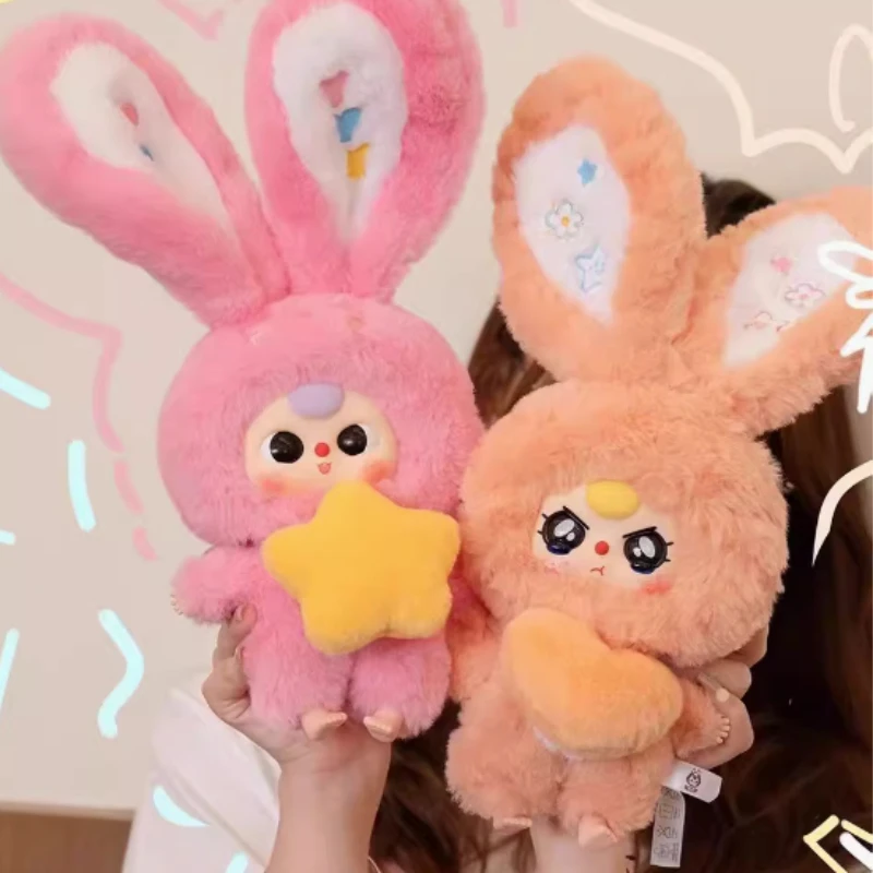 

Baby Three Lily Rabbit Little Town V3 Series Plush Blind Box Cute Action Figure Surprise Bag Pendant Mystery box Collectible Toy