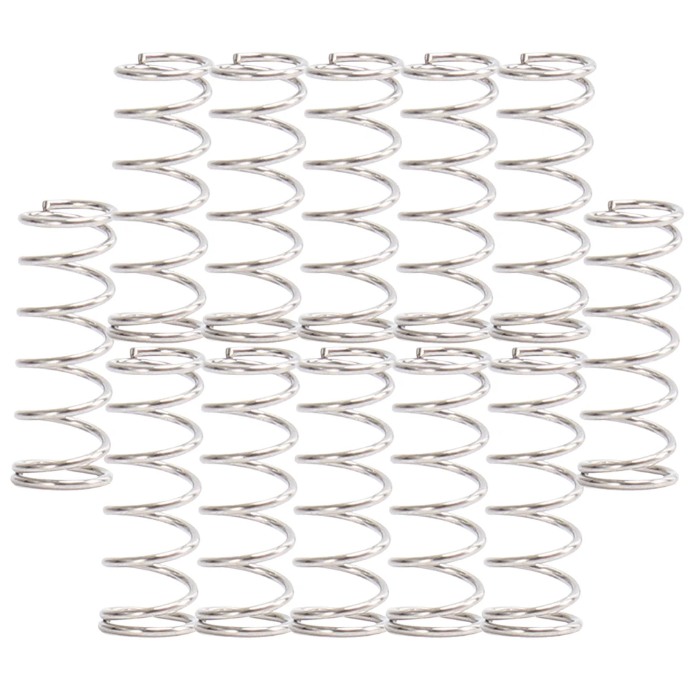

18 Pcs Guitar Spring Metal Mounting Springs Bridge Electric Parts for Tremolo Bass Pickup Tension