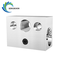 KINGROON 3pcs Heating Block High Temperature Aluminum Heater Block for Ender 3 S1 CR-10 Smart Pro 3D Printer Parts