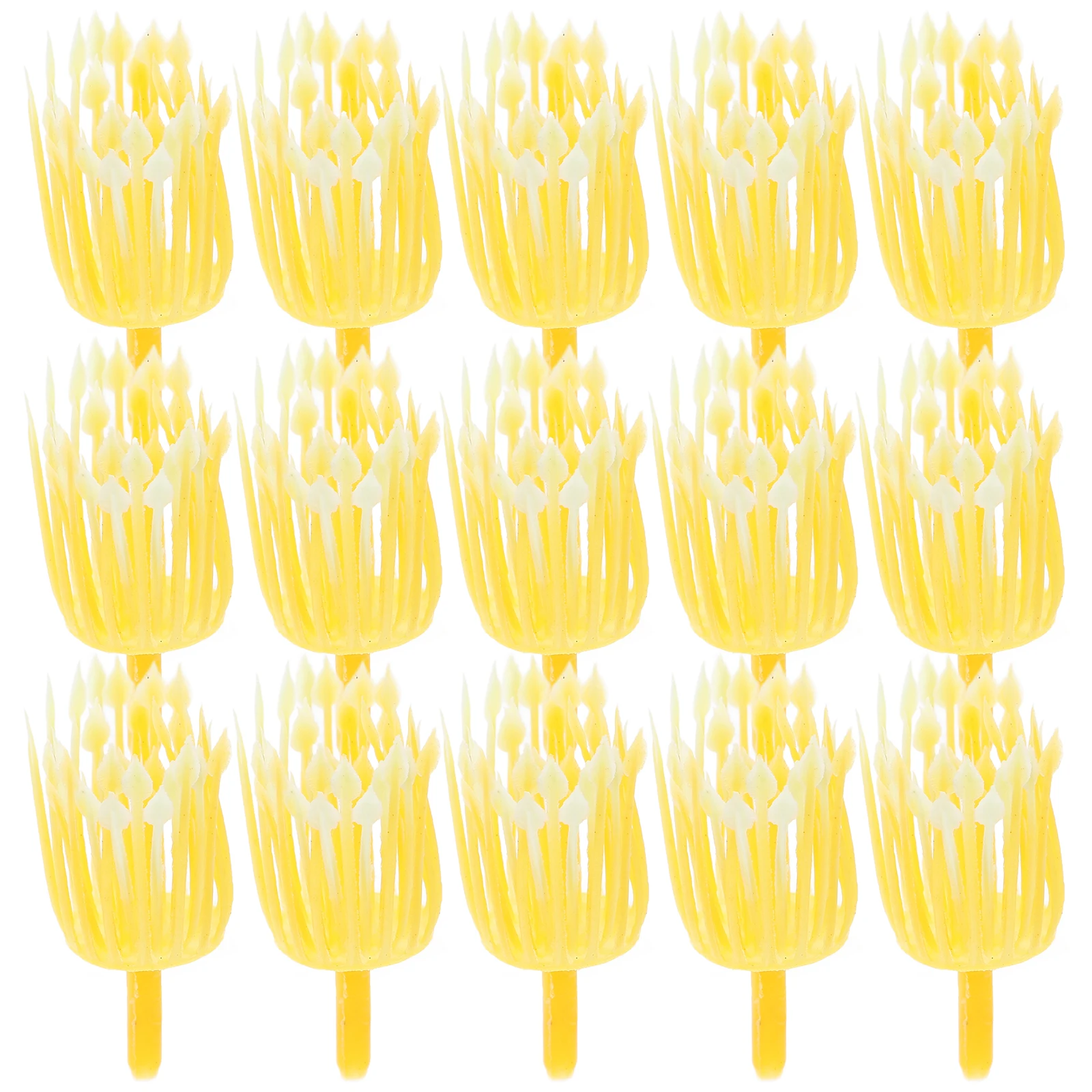 

30pcs Diy Artificial Flower Stamens Handmade Pearlized Floral For Card Making Scrapbooking Wreath Accessories Yellow