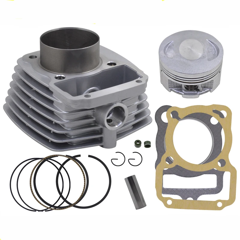 Motorcycle Cylinder Piston Ring Gasket Kit for Honda XR 125 L NXR125 XR125L BROS 62mm Big Bore Modification