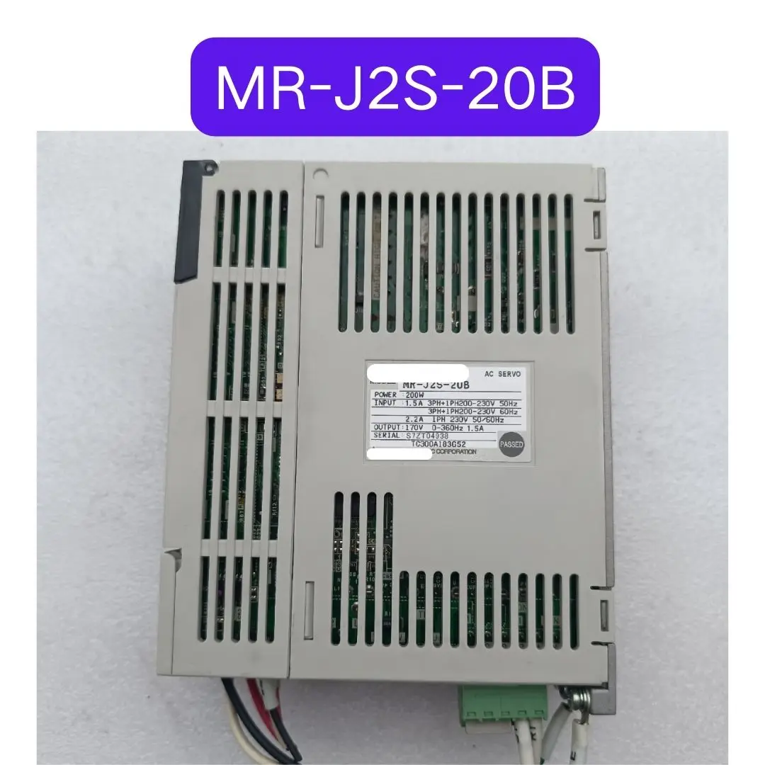 Used MR-J2S-20B servo driver 200W Test OK Fast Shipping