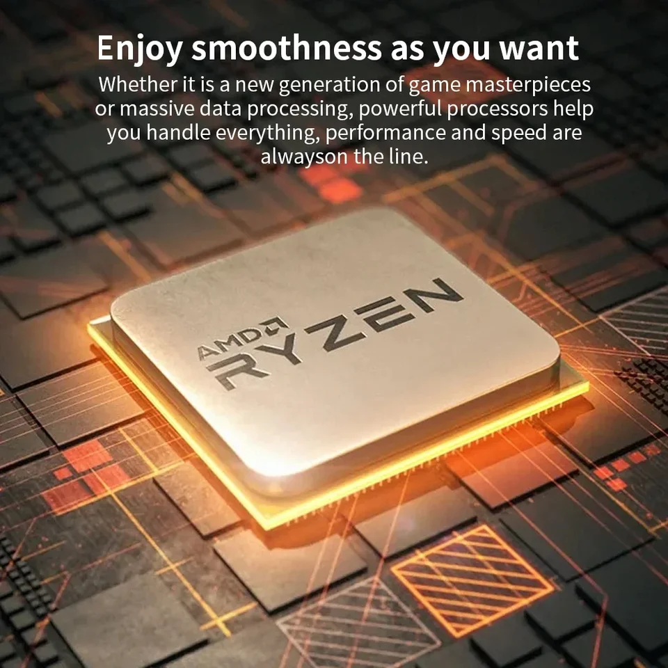 AMD Ryzen 7 5700X 3.4GHz Processor 65W 8-Core 16-Thread L3=32M R7
