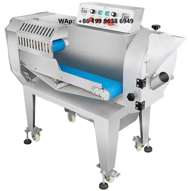 Electric Automatic Stainless Steel 304 Motorized Vegetable Cutter Machine for Hotels & Vegetable Processing Plants