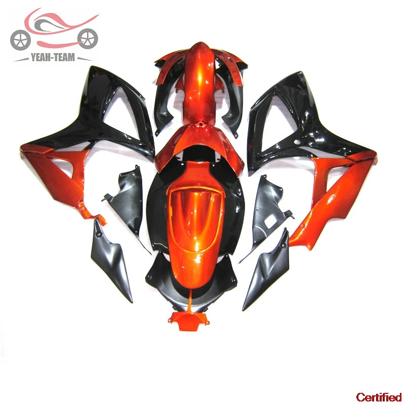 New ABS Fairings kit for SUZUKI 2006 2007 GSXR 600 750 K6 road racing rebuild fairing set GSXR600 GSXR750 06 07