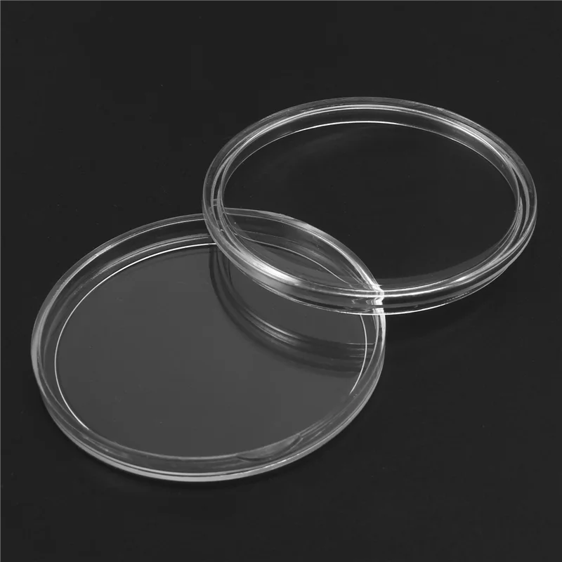 ABZW 46 mm kapsułki na monety z uszczelką ochronną, etui na monety do kolekcjonowania monet (8 rozmiarów, 150 sztuk)