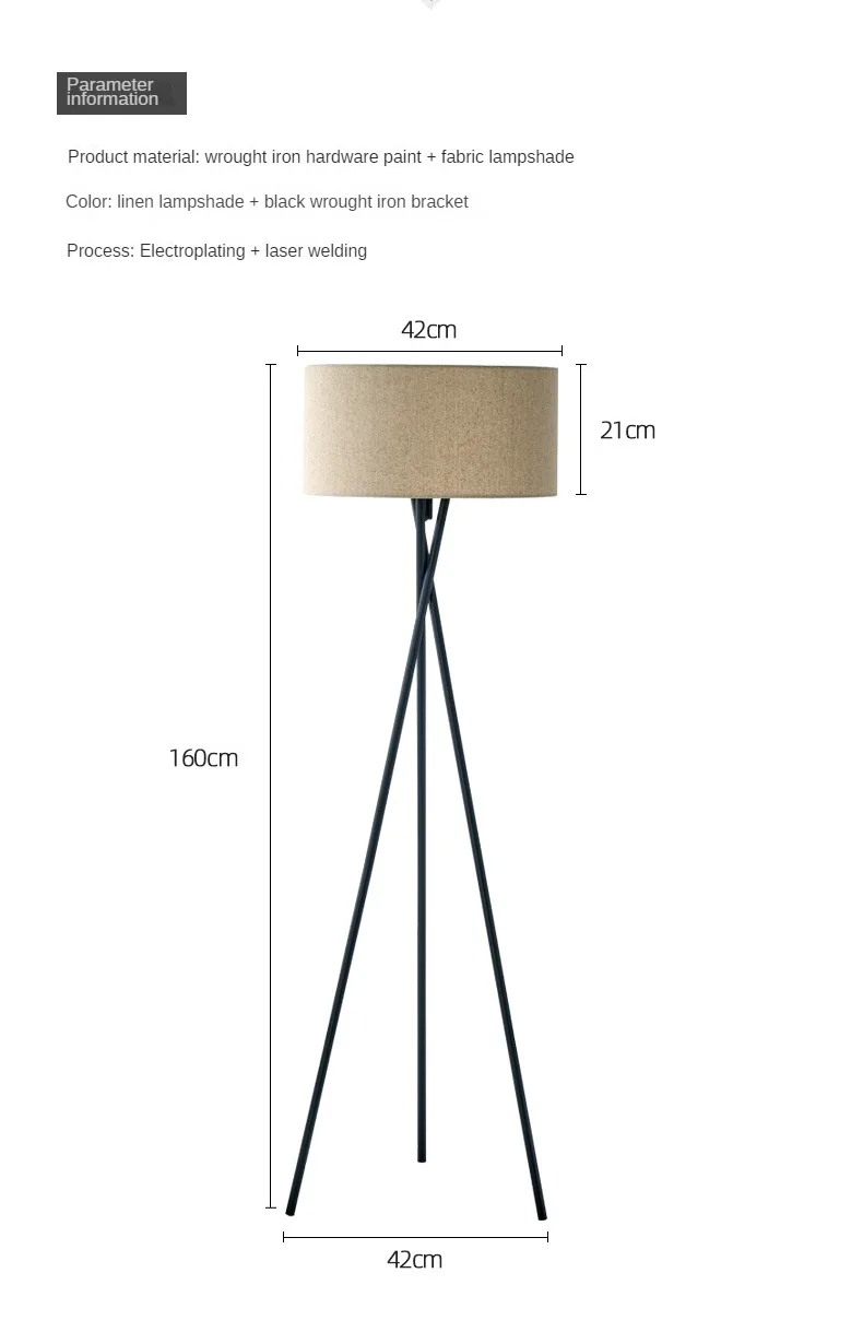 Lámpara de pie LED nórdica minimalista para sala de estar, dormitorio, lámpara de mesita de noche Vertical, esquina de pared, lámpara de mesa de