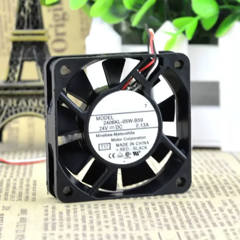 Original NMB 2406KL-05W-B59 6015 24V Inverter Numerical Control Machine Fan for Fanuc