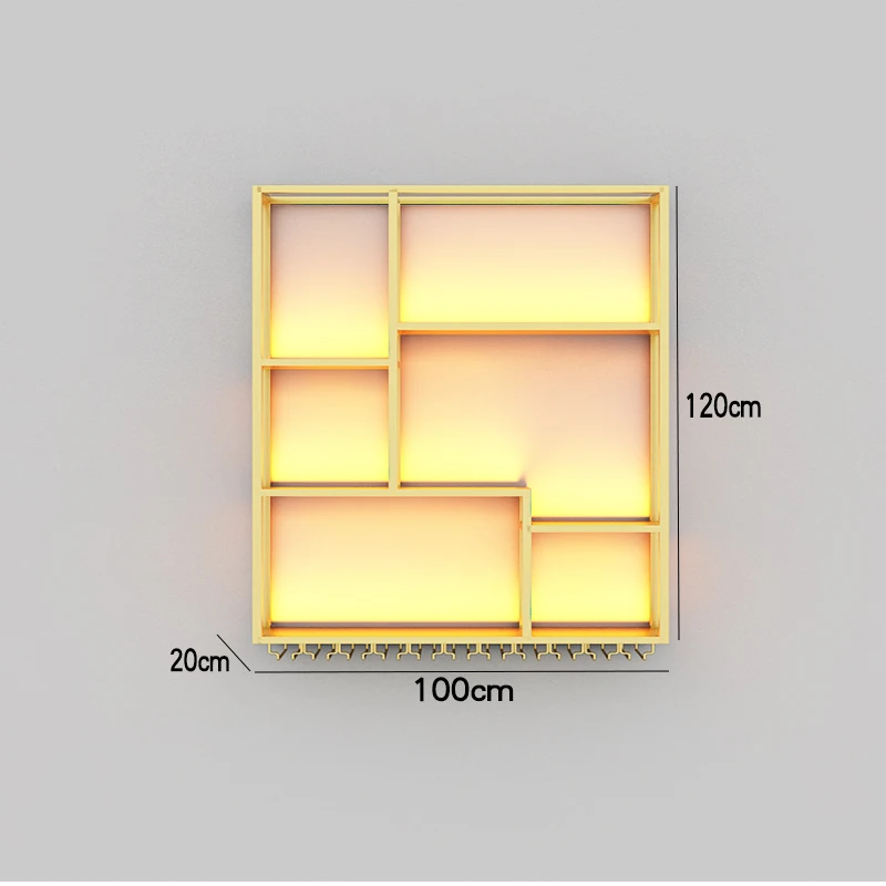 Деревенский эстетический винный шкаф для хранения, дизайн дисплея, простой минималистичный винный шкаф, европейская стоячая металлическая мебель Szafka