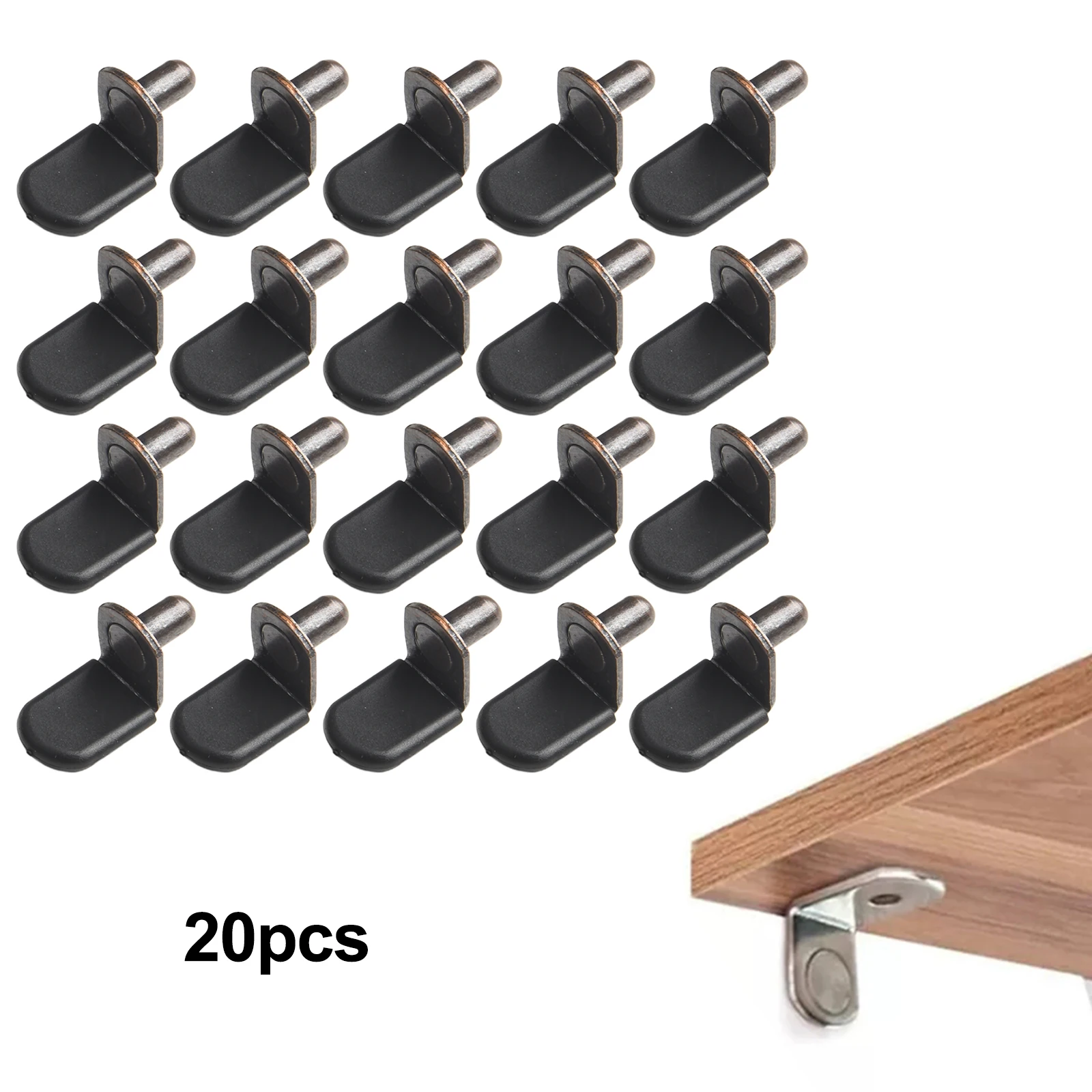 Place On Any Project Shelf Peg Wine Cabinet Book Shelf Shoe Cabinet Red Bronze 20pcs Shelves Supplies Support Pegs