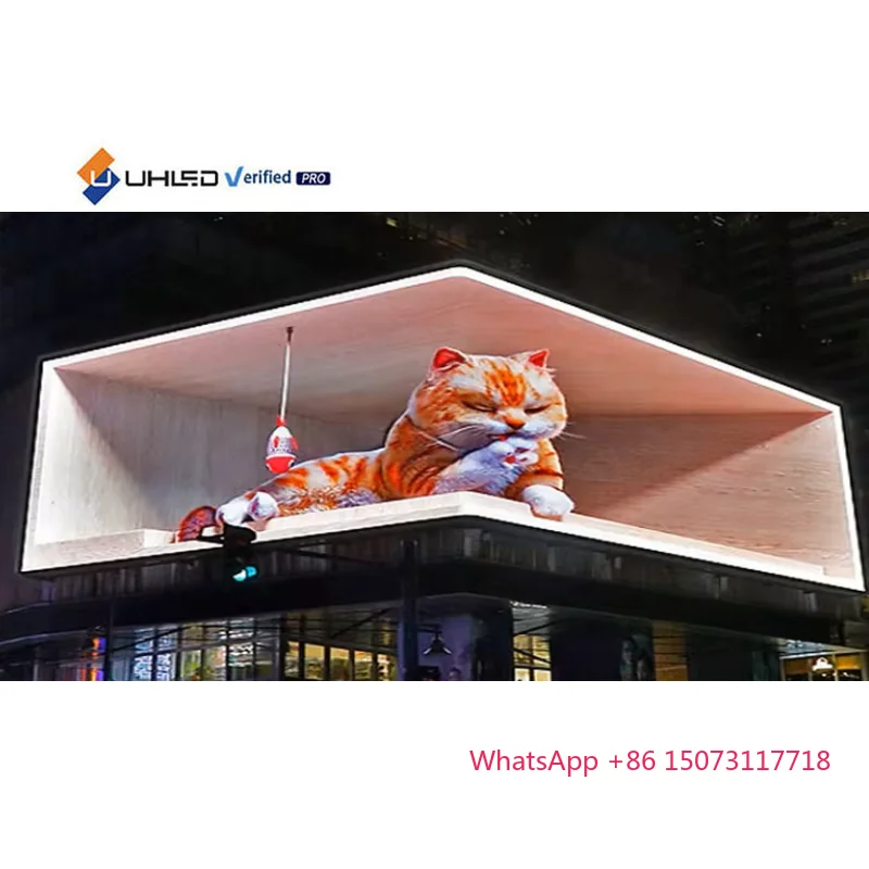 방수 IP66 야외 광고용 LED 스크린 P6 P10 96X96 고정 설치형 LED 디스플레이 스크린 알루미늄 캐비닛 LED 스크린