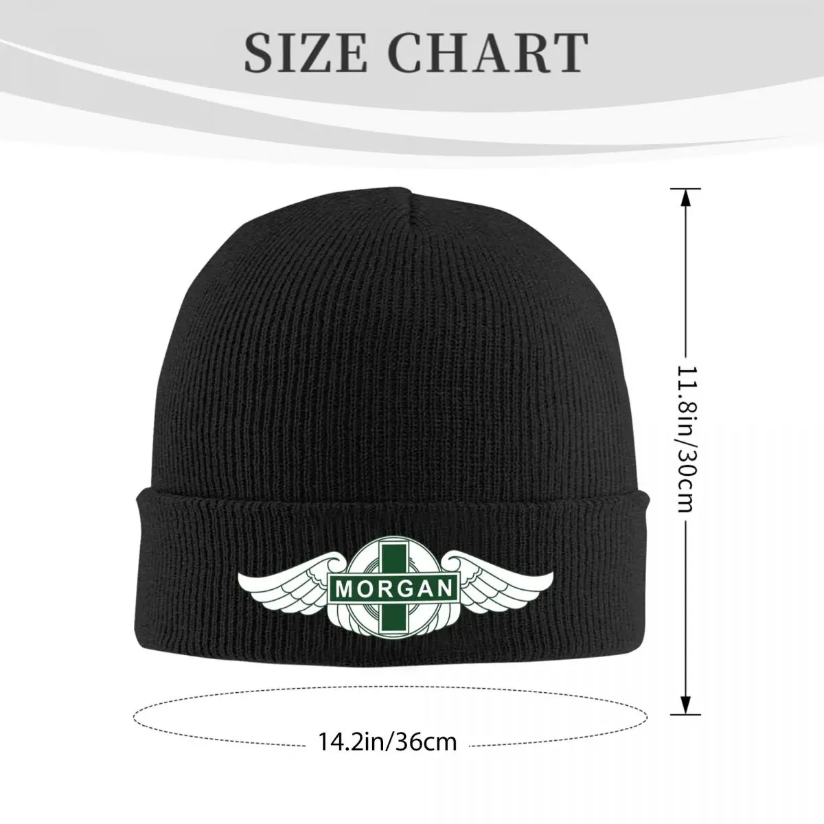 Morgan Motor Car Company Warm Knitted Cap Fashion Bonnet Hat Autumn Winter Outdoor Beanies Hats for Unisex Adult