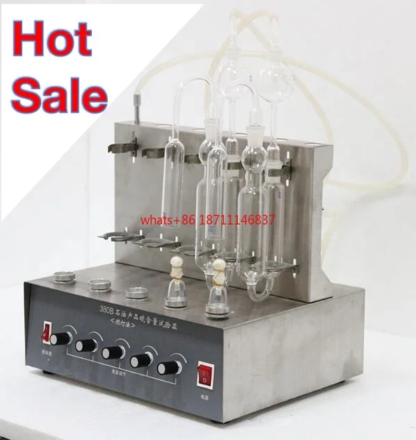 

Lamp Method Light Oils Kerosene Total Sulfur Content Test Gasoline Analyzer ASTM D1266