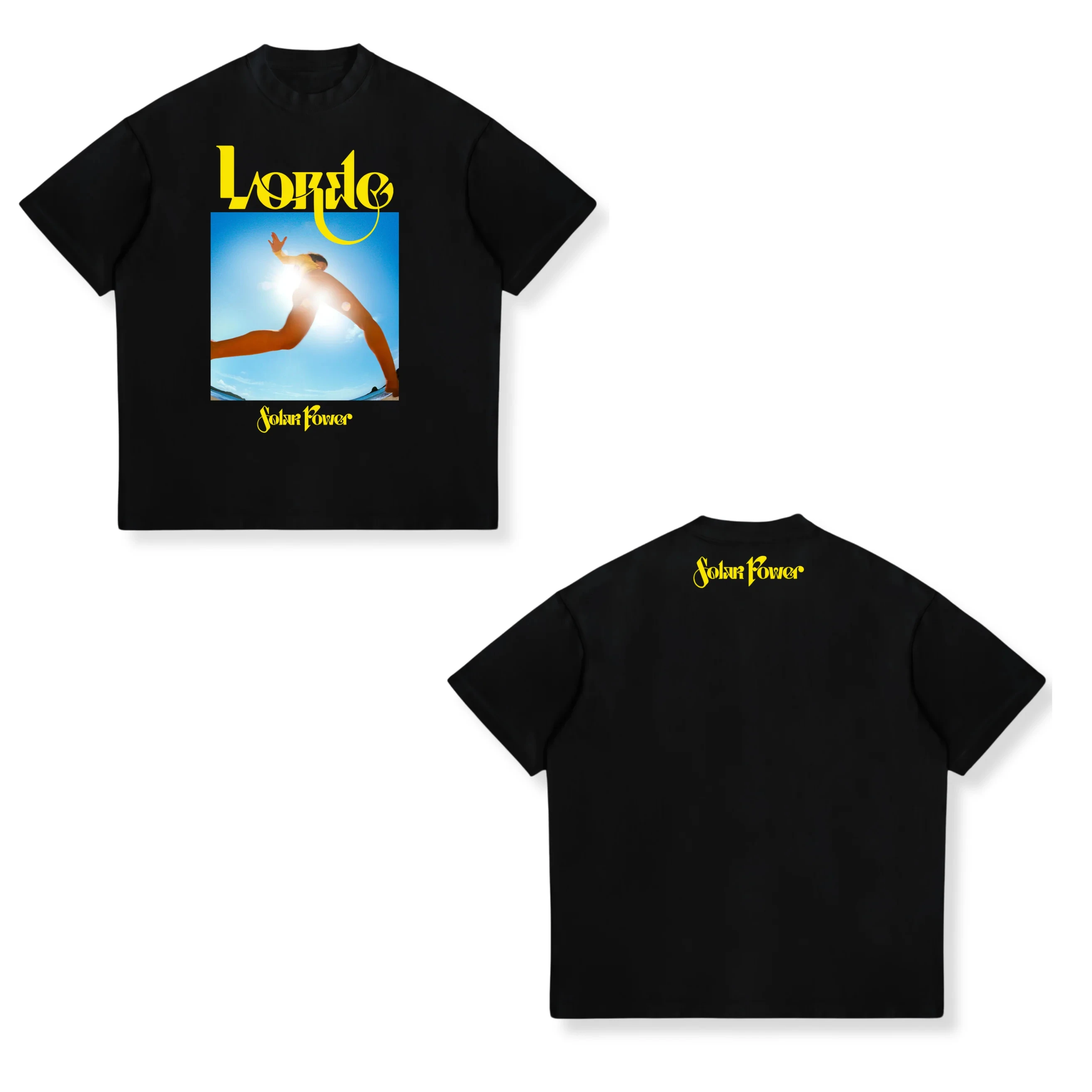 New Zealand Singer Lorde Fashion Print T-shirt Men Women Fashion Vintage T-shirt Summer Casual Cotton Short-sleeved Loose Shirts