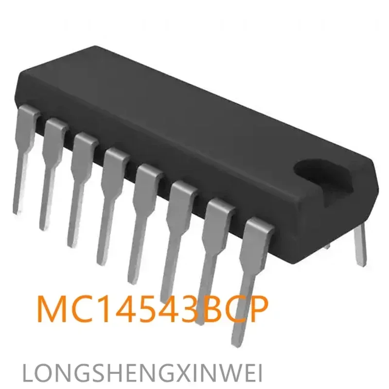 50PCS New Original MC14543BCP DIP16 MC14543 BCD To Seven Segments Locker/Decoder