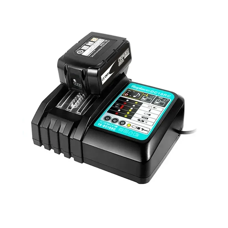 DC18RC For Makita 18V Drill Battery Charger 3A Li-ion Charger for Makita 7.2V-18V LXT BL1815 BL1860 BL1430 BL1450