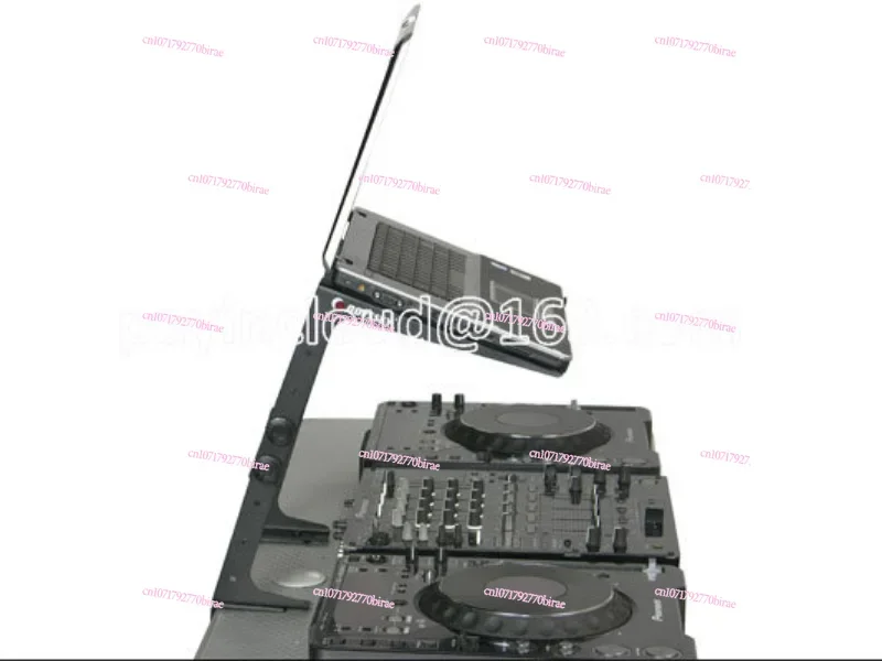 DJ Console Bracket DJ Disk Recorder Bracket Black and White Apple Computer Notebook Pioneer Equipment Stand for Live Streaming