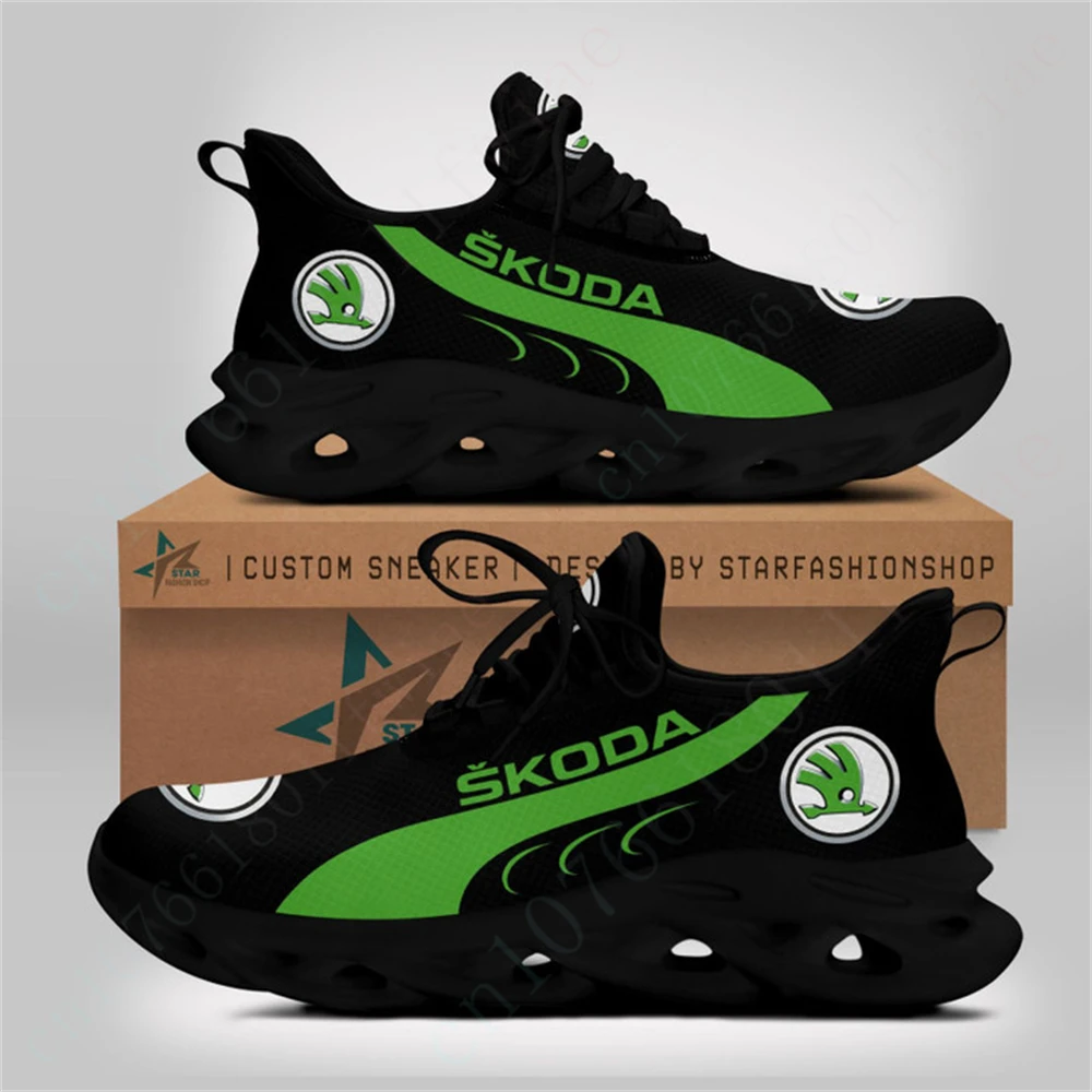 Skoda Brand Shoes Big Size Comfortable Men's Sneakers Sports Shoes For Men Unisex Tennis Lightweight Casual Male Sneakers