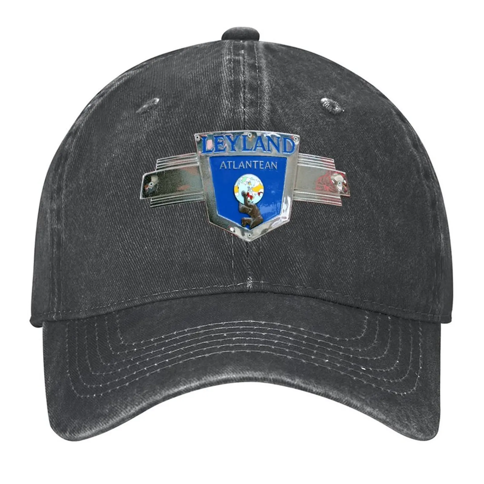 

Leyland Atlantean vintage bus logo badge emblem Baseball Cap Fishing cap Rave Male hat hard hat Male Women's