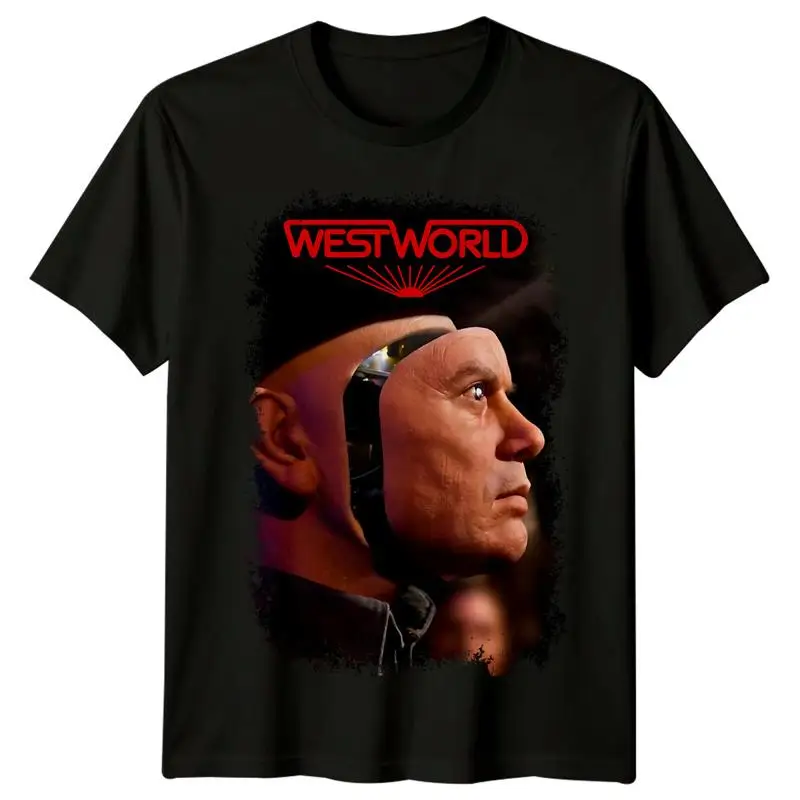 Westworld 1973 Movie Poster Inspired  T shirt Retro 80s