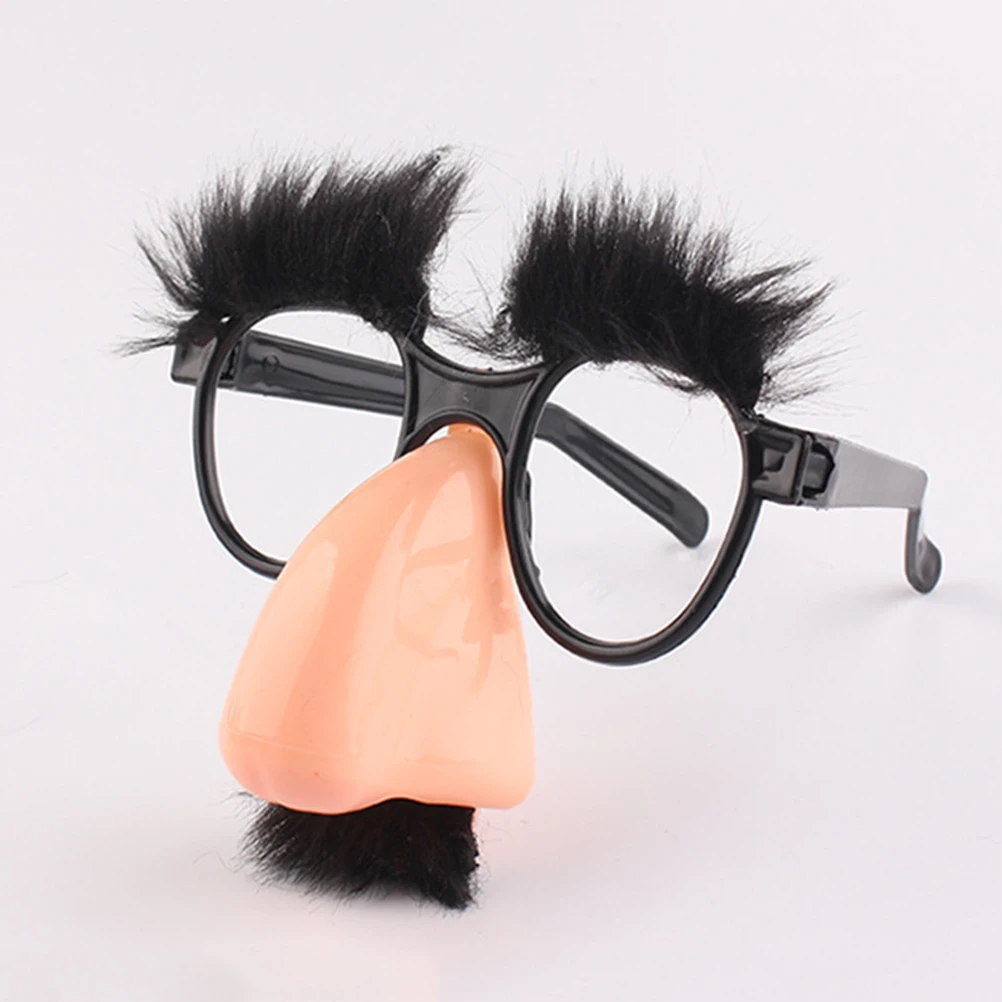 4 Pcs 큰 코 안경 봄 안경 할로윈 파티 액세서리 경량 내구성 의상 장난 축제 코스프레 키즈 DIY
