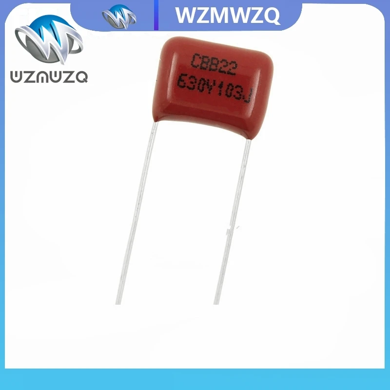 

10 шт. 630V103J 0,01 мкФ шаг 10 мм 10NF 630 В 103 CBB полипропиленовый пленочный конденсатор