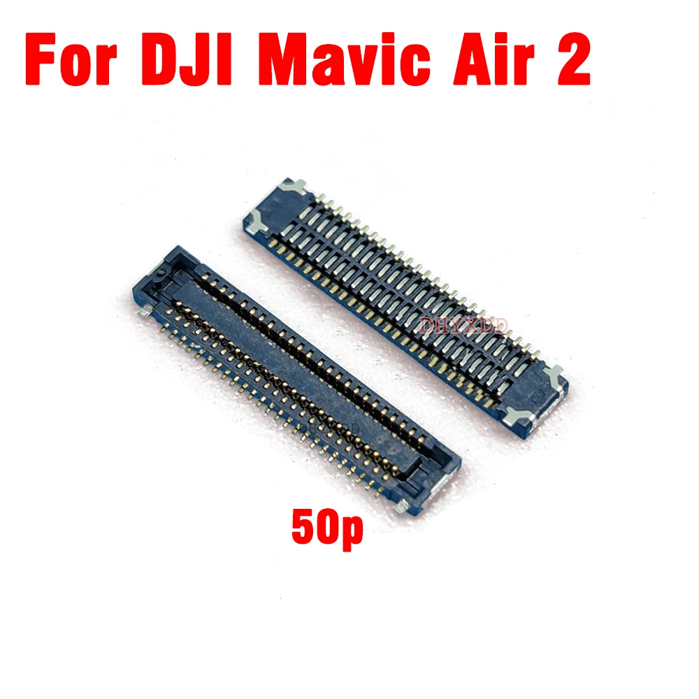 2-10 szt. 50-pinowe złącze kabla gniazdo dla DJI Mavic Air 2/2S Mavic 2 Pro/ Zoom 34 Pin płyta główna złącze PCB część naprawcza