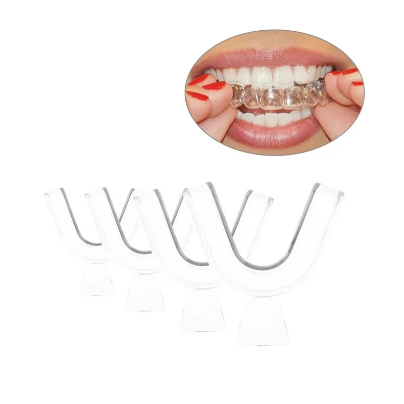 1/2/4/6pairs Silicone Night Mouth Guard Tooth Care Removable Gingiva Guard Mouth Trays Dental Mouthguard Clenching Grinding
