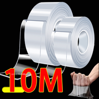 Nano Tape Extra Strong Double-sided Adhesive Tape Waterproof Transparent Decorative Tapes Thickened Reusable Tape Tools For Home
