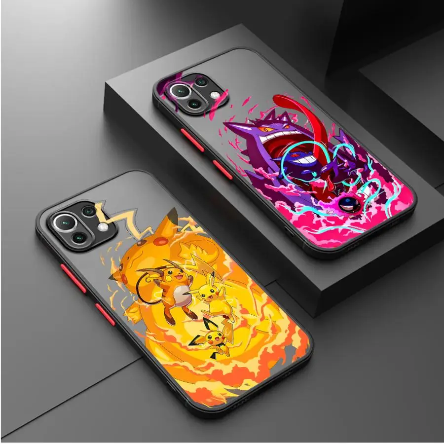 حافظة لهاتف Xiaomi Mi 12T 11T Pro 12X 11 Lite 11T غطاء ناعم Poke-mons Gen-gars Pika-chus #1