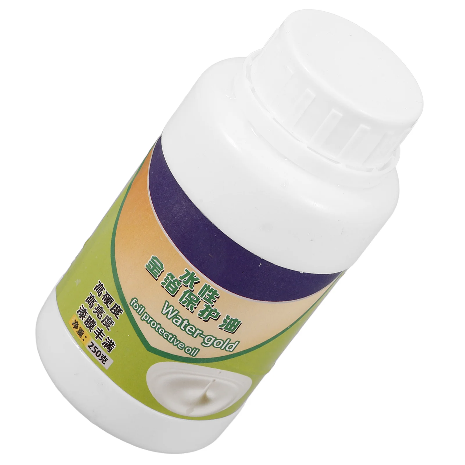 1 Bottle Water Based Gold Foil Oil 250G DIY Protective Surface Finish for Craft Gilding Projects Gold Leaf Sealant