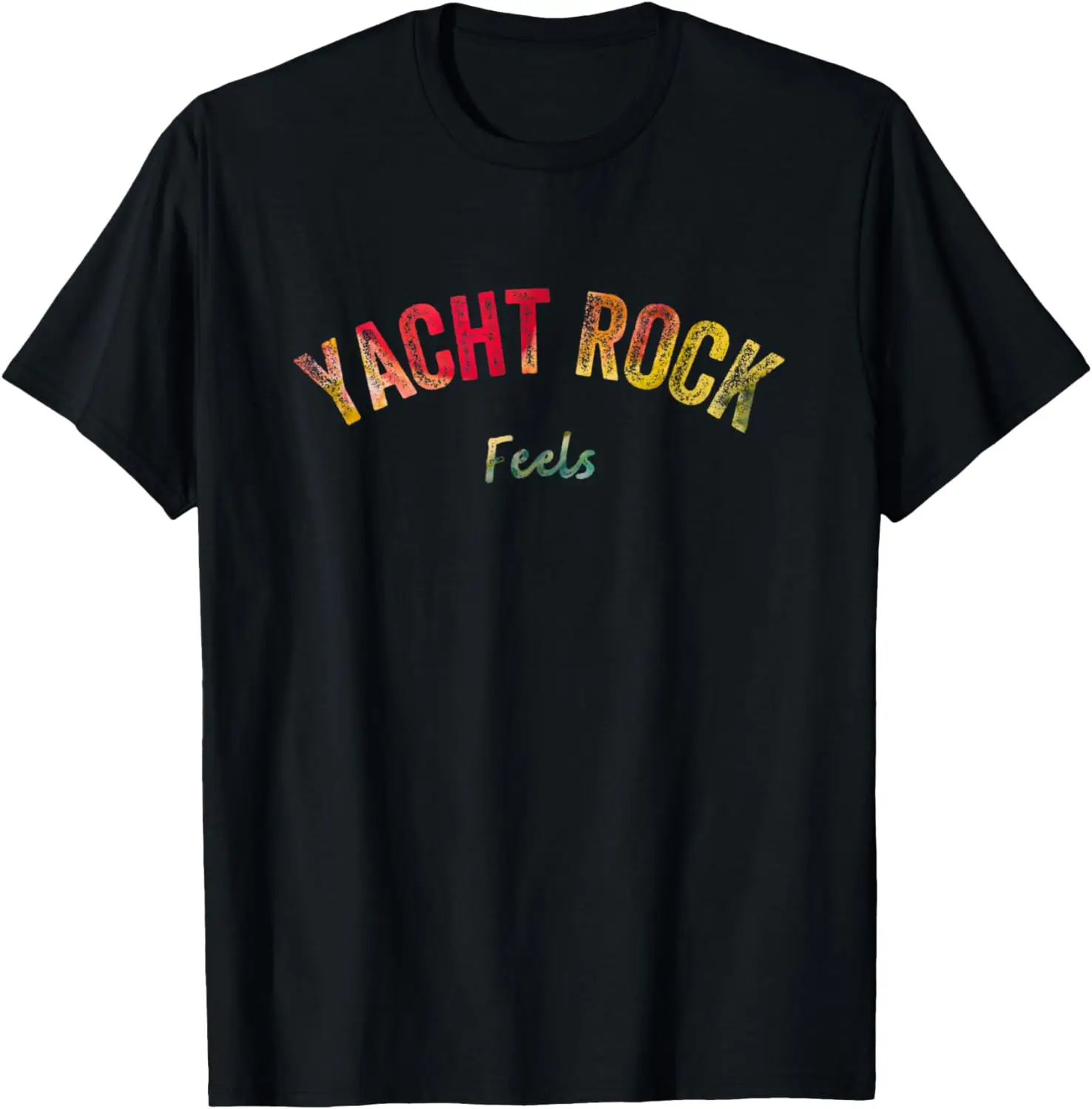 

Yacht Rock Rocker Station Revue Distressed Design T-Shirt