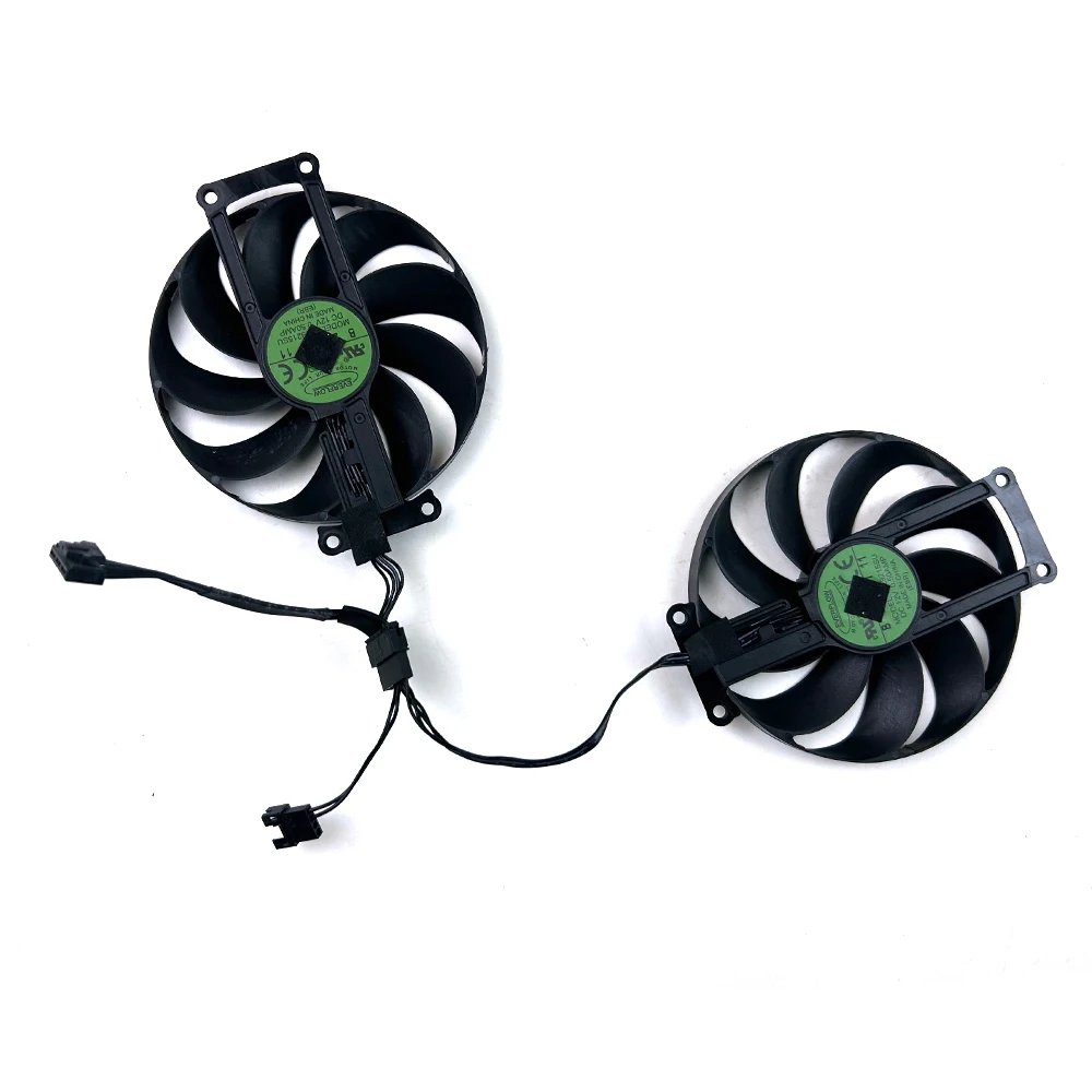 NEW Cooling Fan 87mm 6pin T129215BU/SU RX6500XT GPU FAN For  ASUS GeForce RTX4060 4060ti DUAL V2 8GB  RX6500XT 6400 DUAL