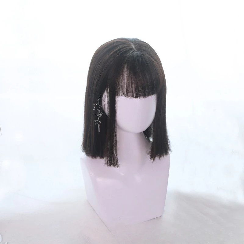 Wig female lolita wig cover fashion whole wig full head cover chemical fiber wigs