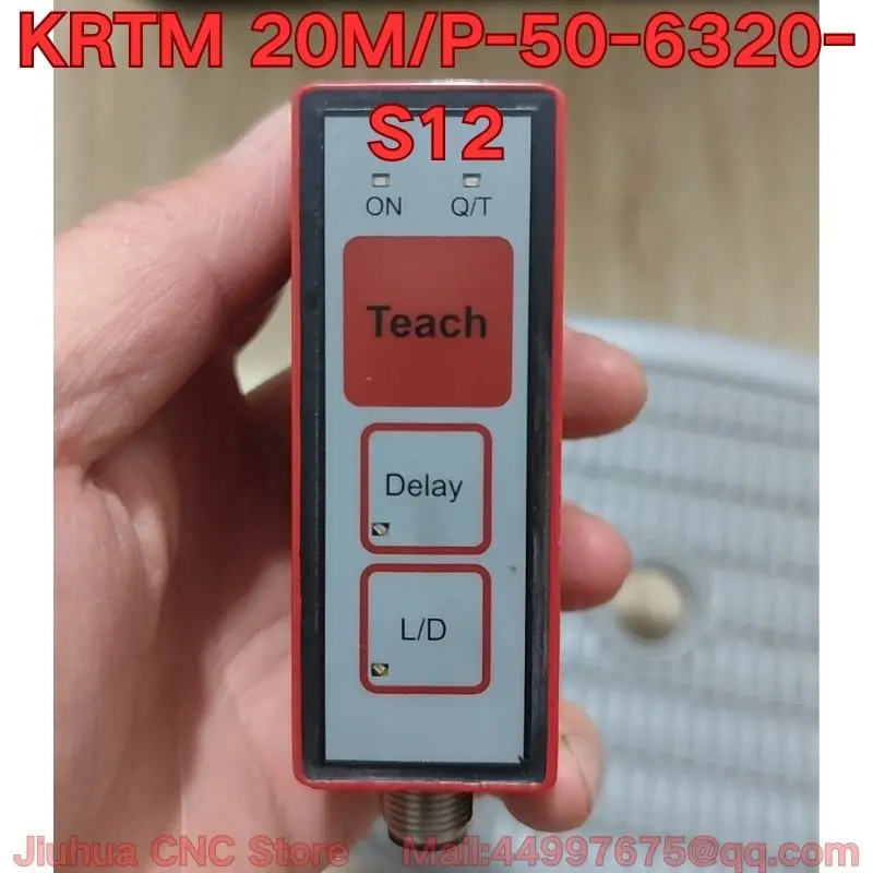 Second-hand KRTM 20M/P-50-6320-S12 color standard sensor function test is normal