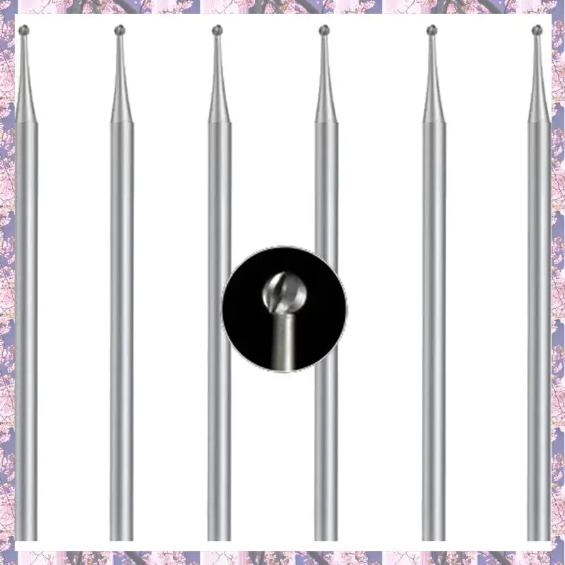 مجموعة أدوات نحت المجوهرات مكونة من 6 قطع من تريند 2025، 3/32 بوصة، لقم نحت المجوهرات (1.5 مم) سهلة الاستخدام